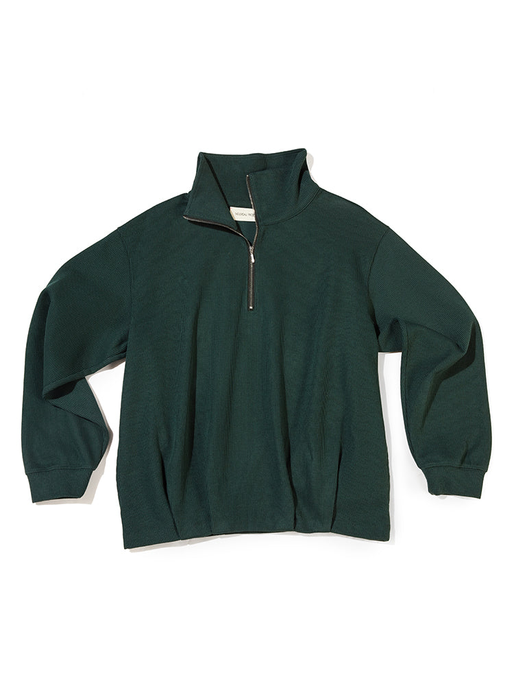 PLEATED PULLOVER