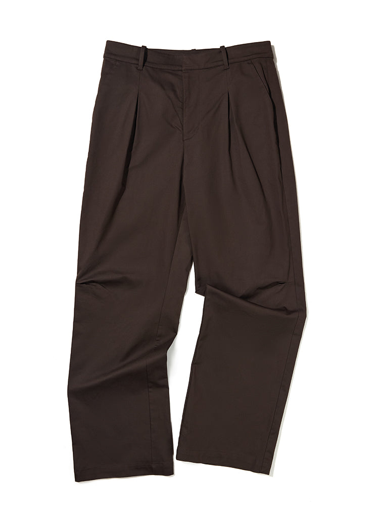 PLEATED CHINO PANT