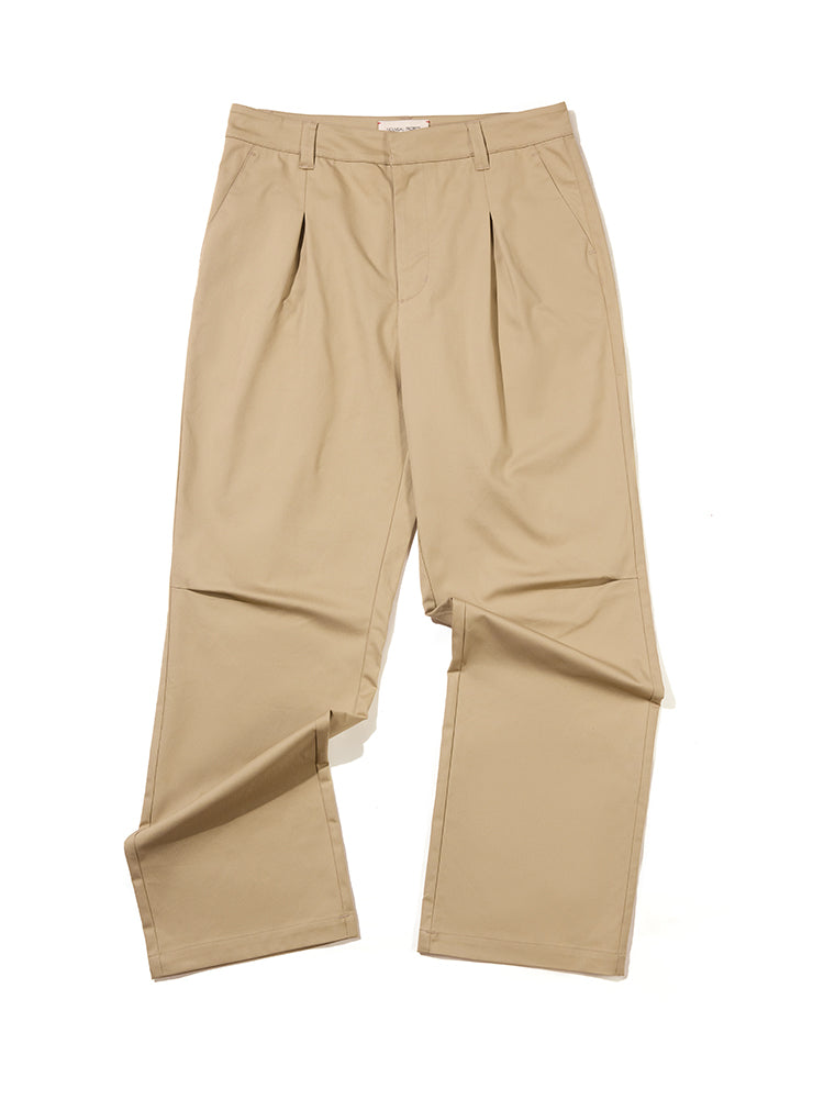 PLEATED CHINO PANT